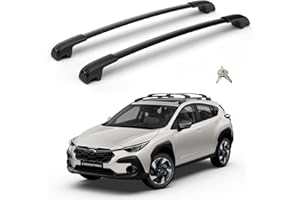 300Lbs Roof Rack Cross Bar Heavy Duty for 2024 2025 2026 Crosstrek (Not for Wilderness) with Anti-Theft Metal Lock, Aluminum 