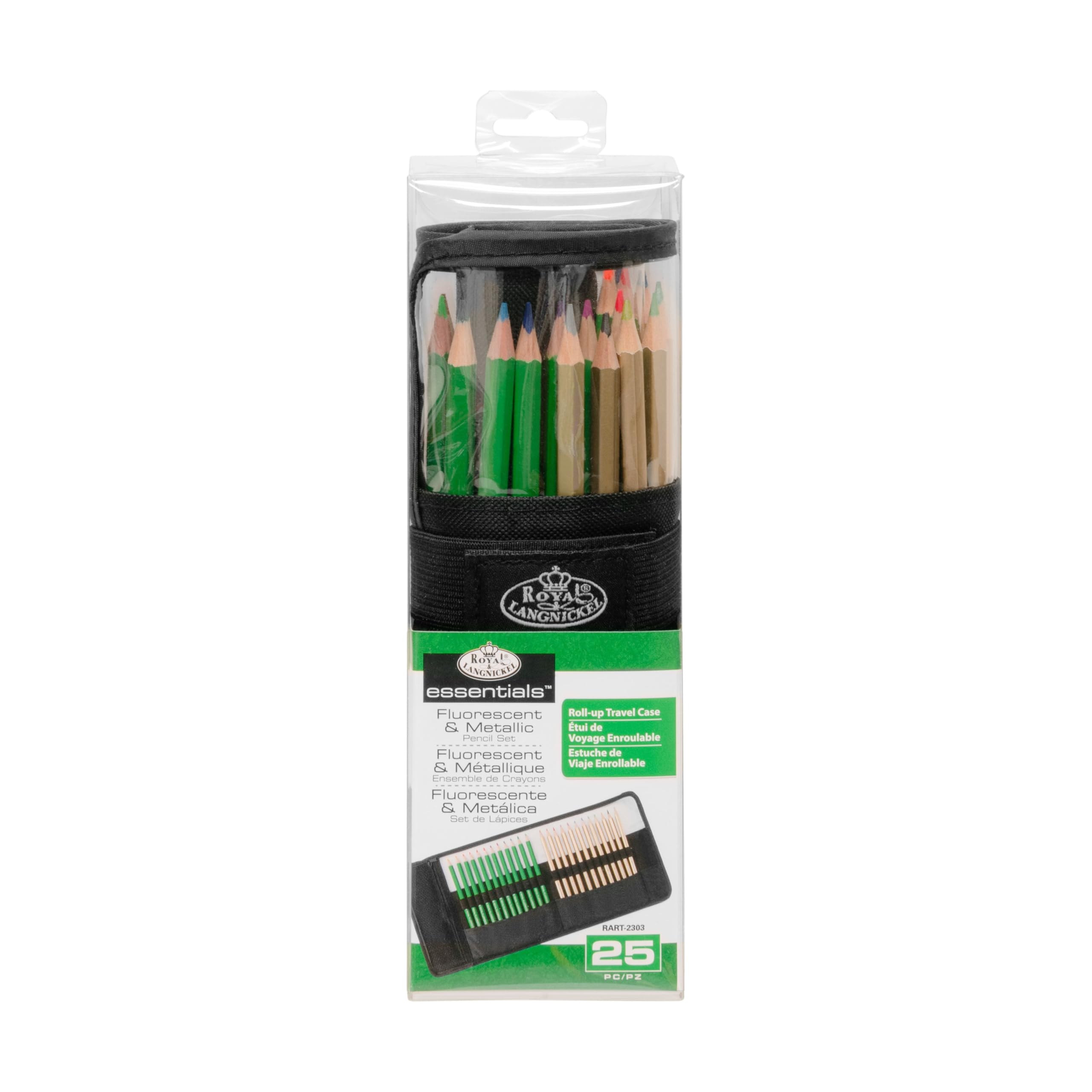Royal & Langnickel Flourescent/Metallic Pencils i