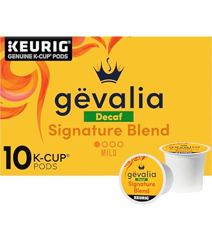 Amazon.com : Gevalia Signature Blend Decaf 100% Arabica Keurig K