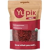 Yupik Organic Dried Goji Berries, 2.2 lb (35.2 oz), Gluten-Free, Non-GMO, Vegan, Dried Fruits, Wolfberries, Sulphite-Free, Superfood, High in Vitamin A &amp; C, Source of Fiber, Ideal for Baking