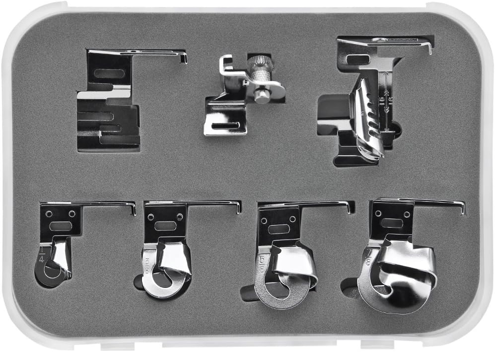 Sew Perfect 7pc. Hemmer/ Binder Presser Foot Set