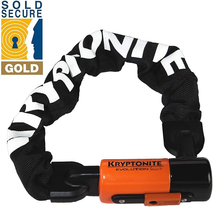 Kryptonite Evolution 1055 MINI Integrated Bike Lock Chain 21" (10mm x