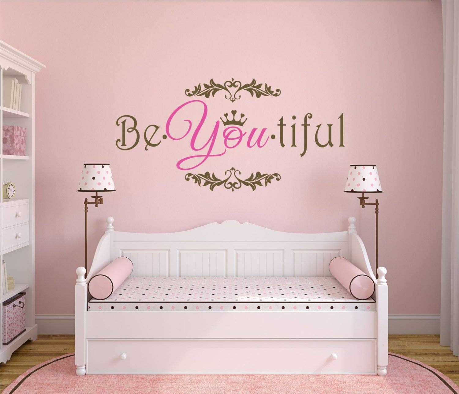 Amazon Com Girls Wall Decor Girls Wall Art Be You Tiful