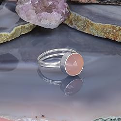 Dazzle Appeal Rose Quartz, Moonstone Round Gemstone