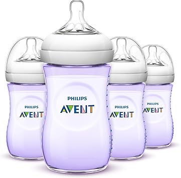purple avent bottles 4 oz