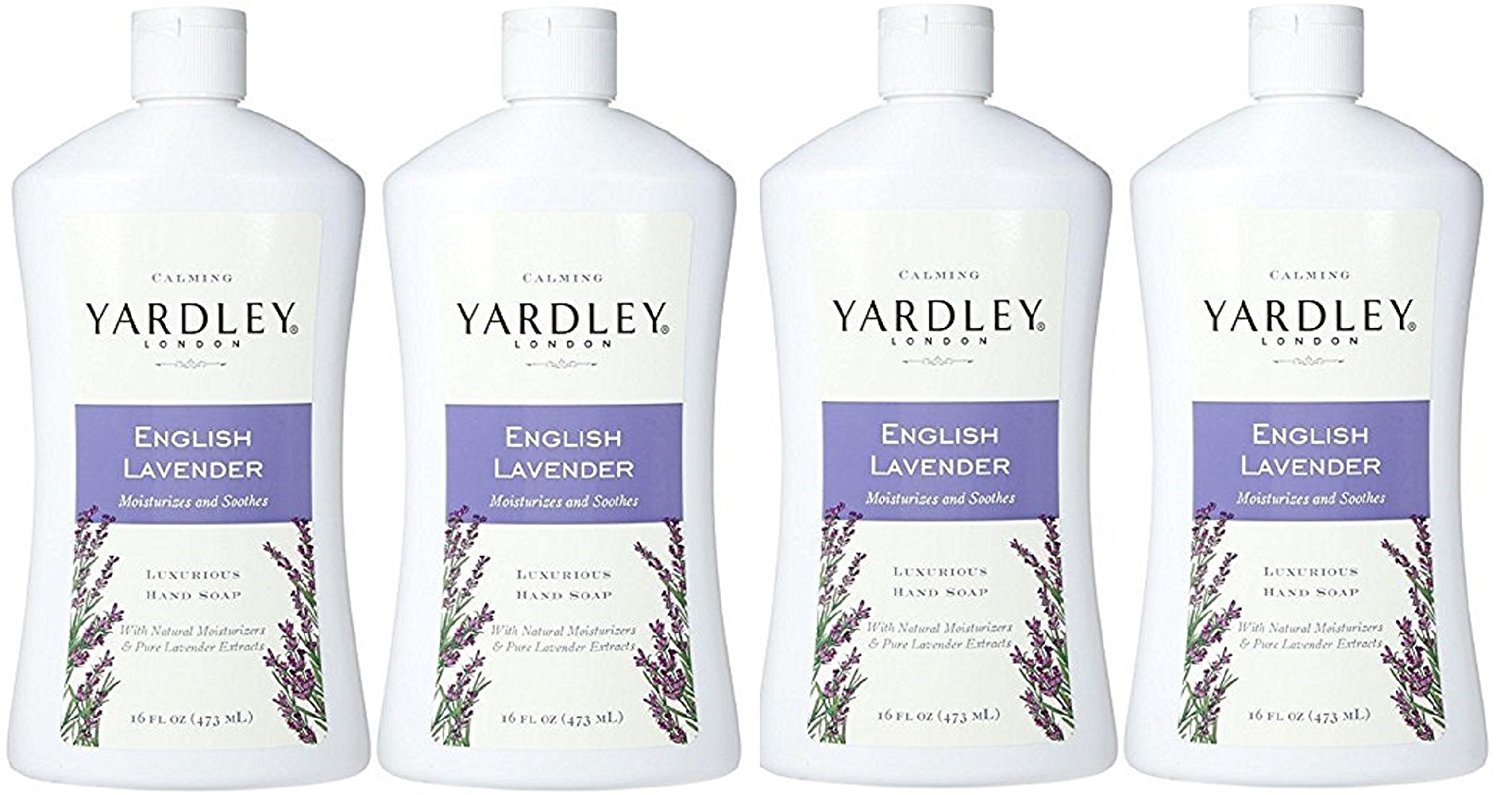 Yardley London English Lavender Hand Soap, 8.4 oz (Pack of
