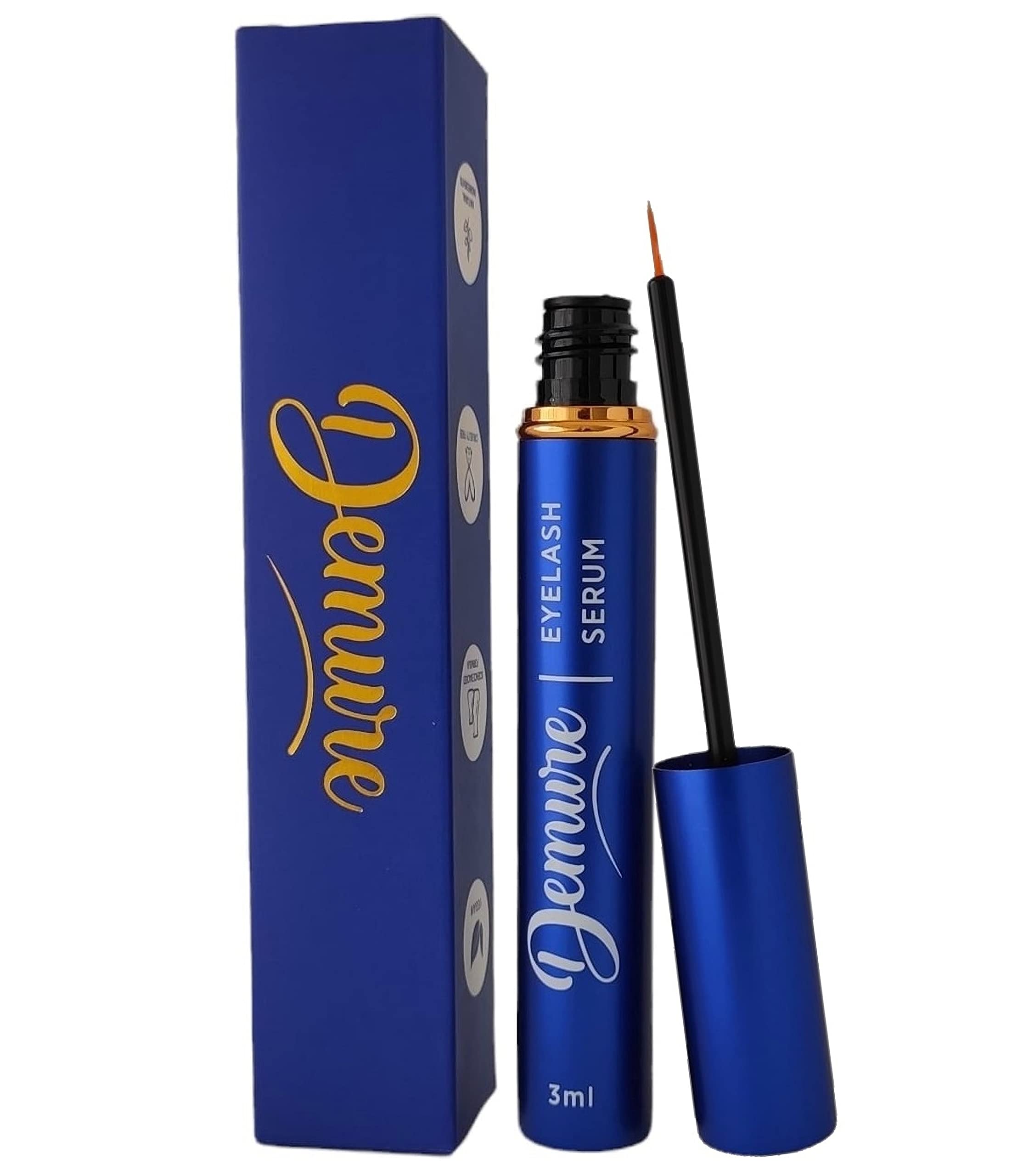 Eyelash Serum, Hormone-Free, Eyebrow Serum, Lash Serum for Eyelash Extension, Nourishing Eyelash Growth Serum for Thick and Long Eyelashes, Eyebrows