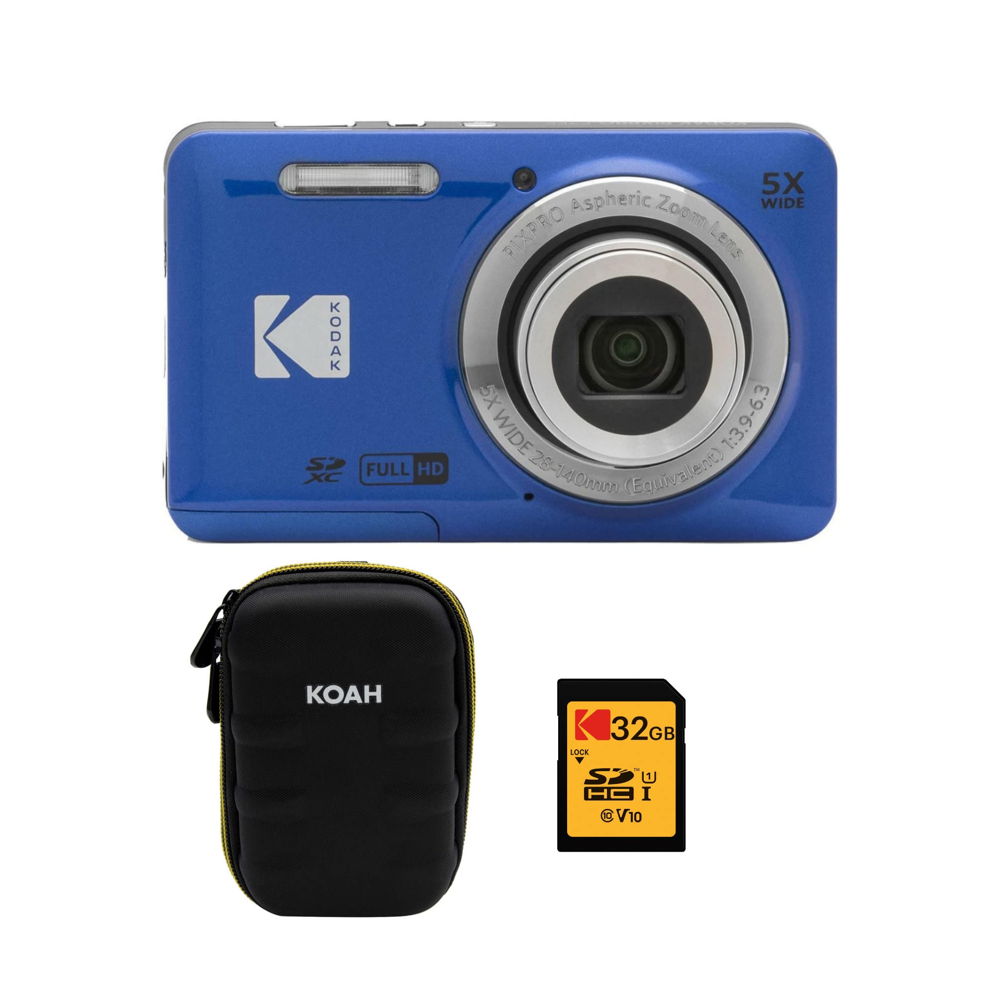 KODAK PIXPRO Friendly Zoom FZ55-BL 16MP Digital