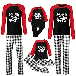 KASAAS Christmas Pajamas for Family Pjs Matching