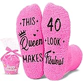 HAPPYPOP Birthday Gift Ideas - Socks for 18-60 Years Old Women Female