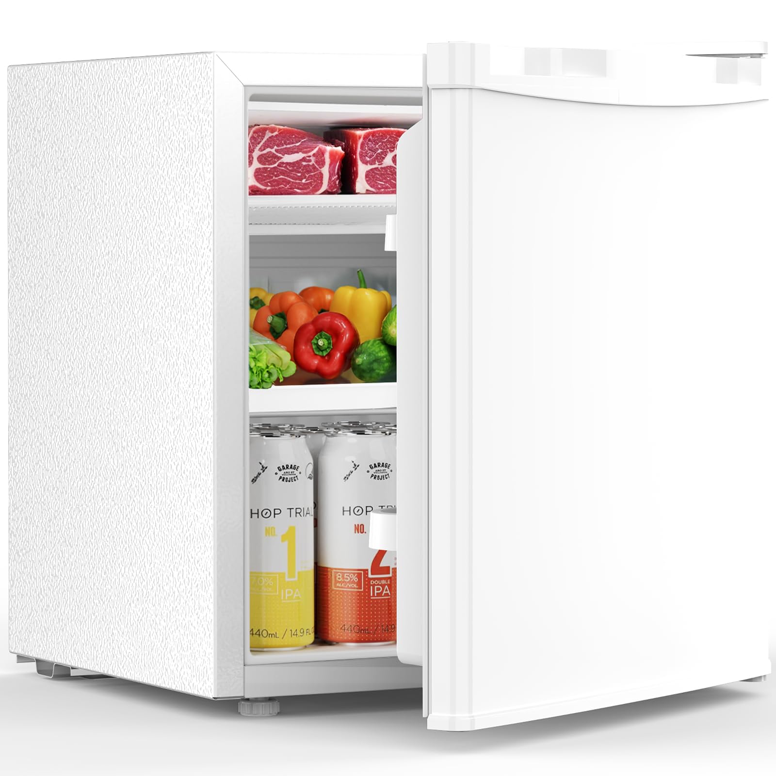 Electactic 1.6 Cu.ft Mini Fridge with