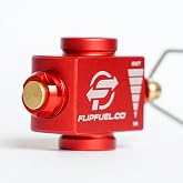 FlipFuel Fuel Transfer Device for Backpacking &amp; Camping &ndash; Isobutane Canister Refill Adapter with Flow Control Valve