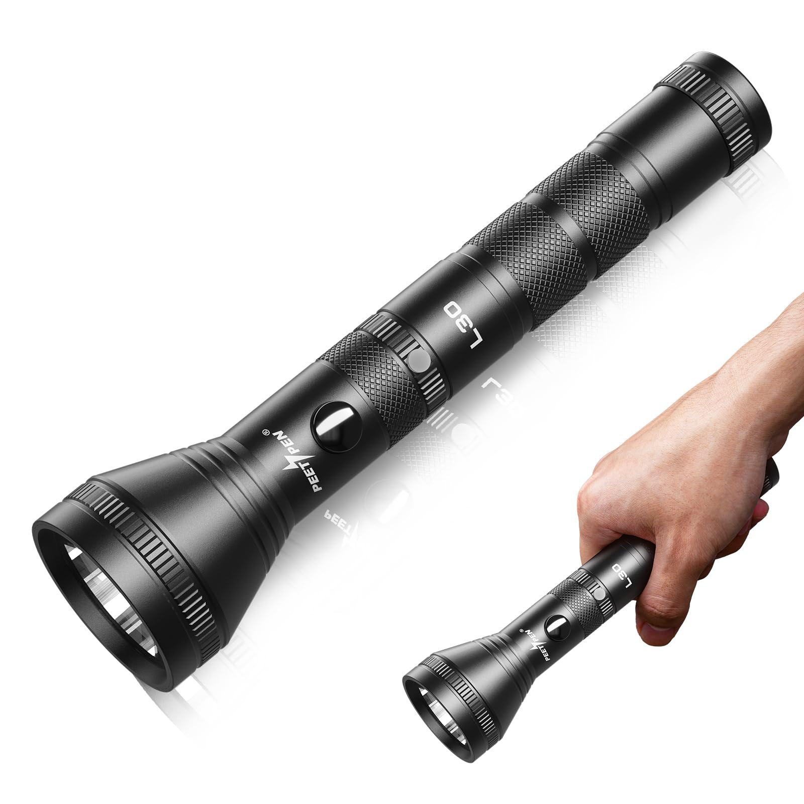Rechargeable Flashlights High Lumens, 1200 Lumens
