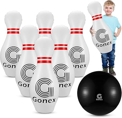 etna giant inflatable bowling set