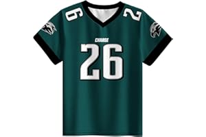 Hjshfue Kids Football Jersey Boys and Girls Mesh Athletic Sports Shirt Breathable Lightweight Training Jerseys