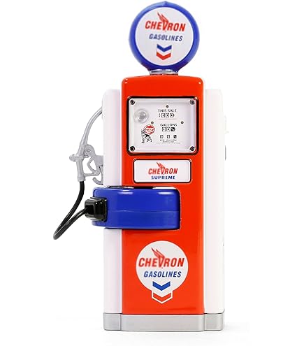グリーンライト製ガスポンプ GreenLight 1:18 scale Vintage Gas Pump collection review