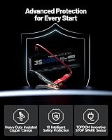 TOPDON JS3000 Jump Starter 3000A 12V Car Battery Booster 9L Gas/7L Diesel view 5