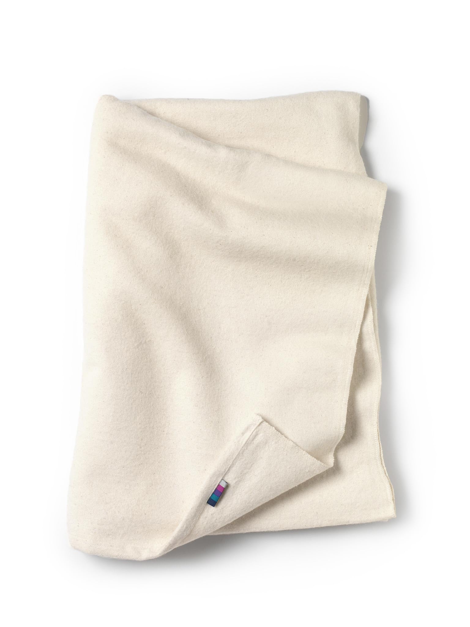 Yogamatters Organic Cotton Yoga Blanket, 230cm x 150cm | Perfect for Restorative & Iyengar Yoga and Meditation (Natural)