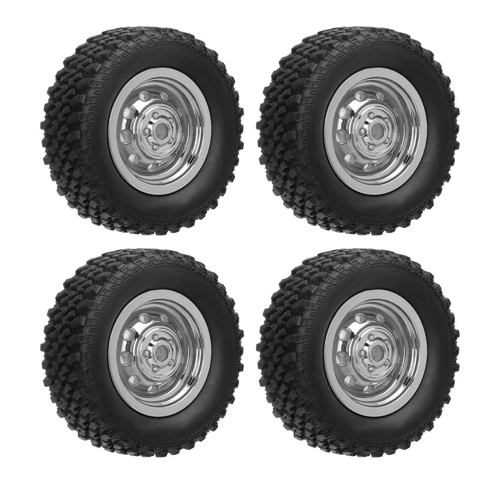 VGEBY RC Car Wheel Tire, 4PCS RC Rubber Tire Set Original RC Toy Car Tyre for MN78 RC Cars 1/12 RC Car Toy