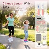 Flintronic Dual-Purpose Skipping Rope with Counter Pink White view 8