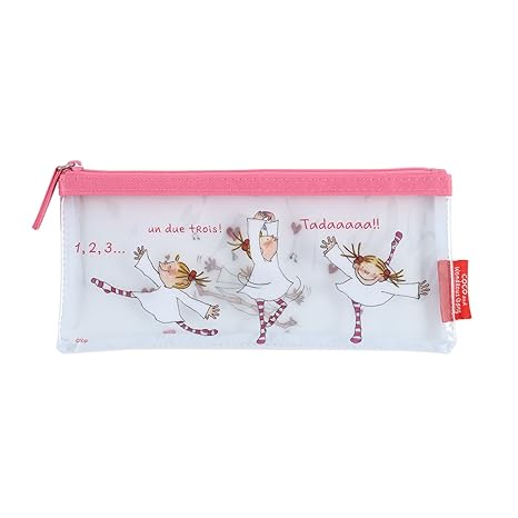 Amazon ココちゃん グリーティングライフ ペンケース クリア ダンス