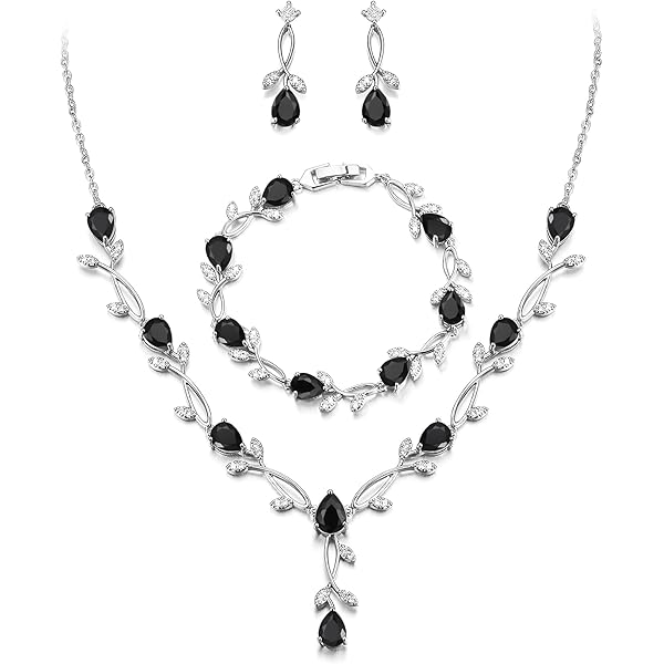 Ensemble De Bijoux Nœud En Perles Or Collier Nœud Bracelet