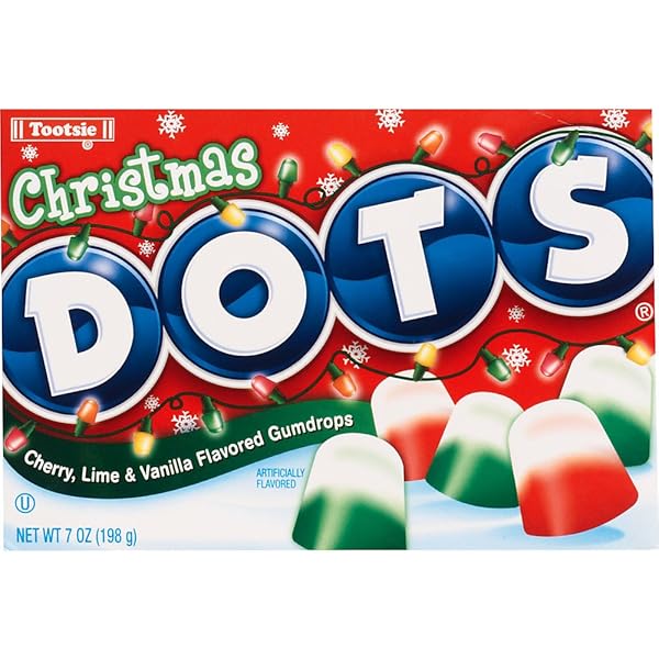 ◎美品 dotdot. 6枚 Amazon.com : DOTS Individually Wrapped Candy - Tropical Gummy