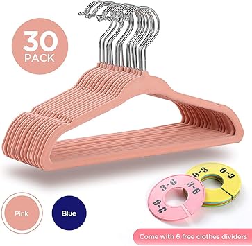 Vetements Accessoires 5 Pack De Bebe Cintres Rose Accessoires