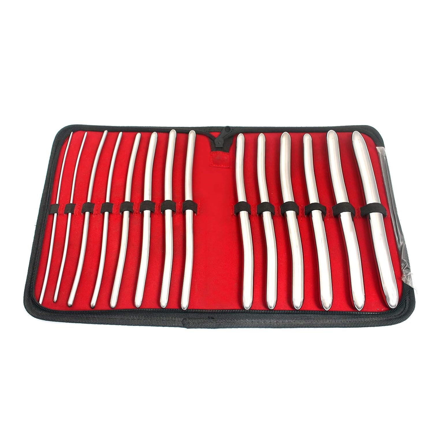 odontomed2011 Hegar Dilator uterinas, 3/4 mm a 17/18 mm tamaño, 14