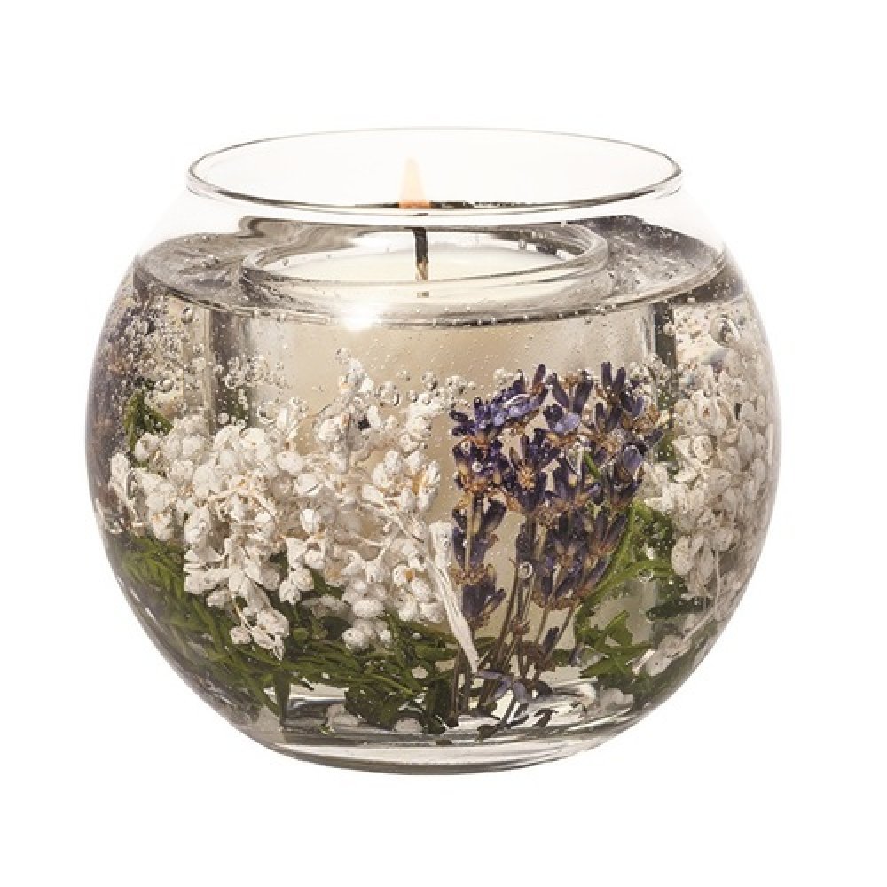 Stoneglow Lavender Fields Natural Wax Fishbowl Candle