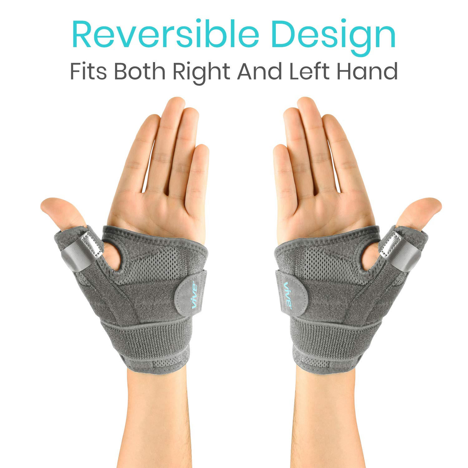 Mua Vive Thumb & Wrist Brace for Right or Left Hand - Spica Splint ...