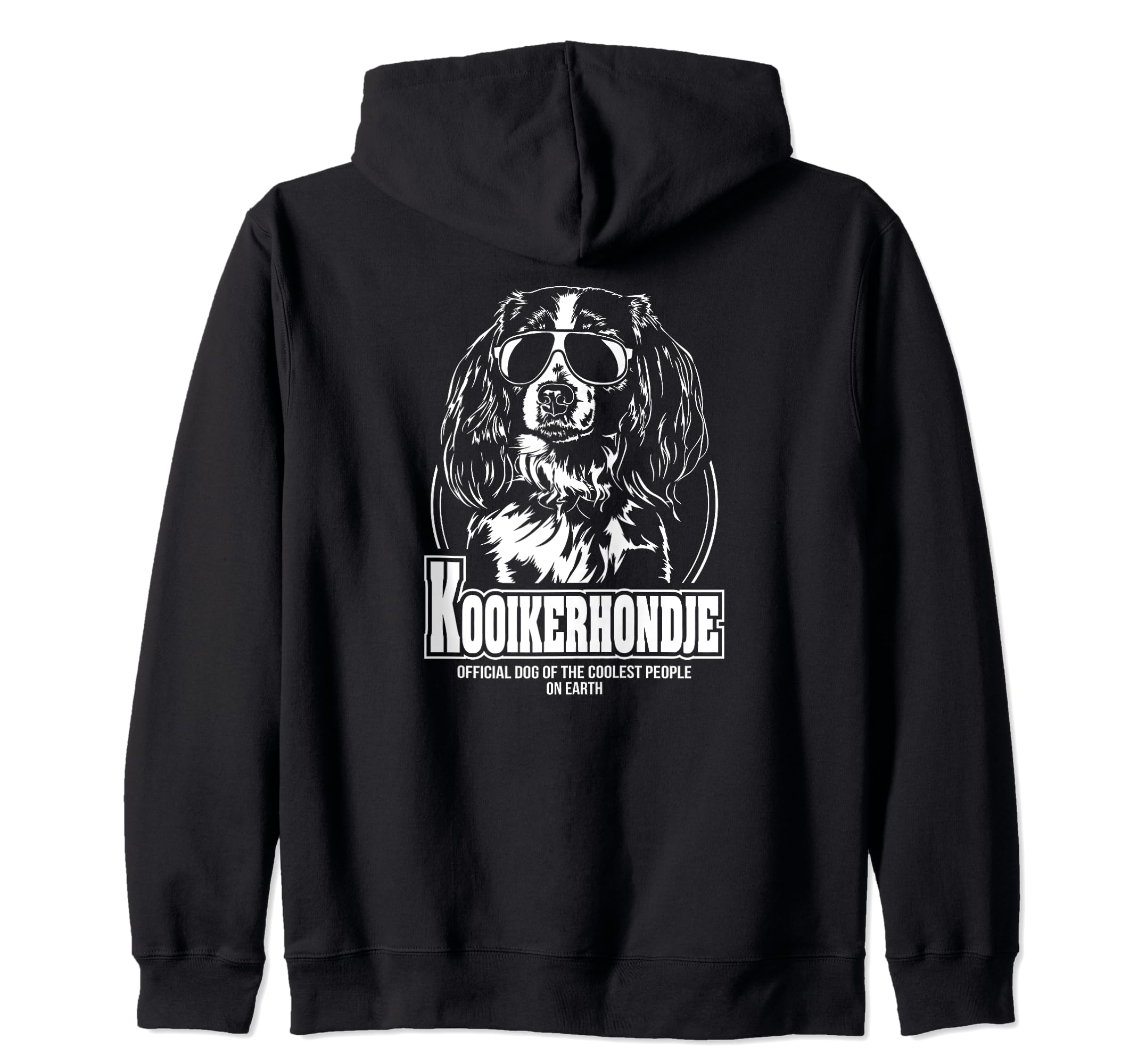 Funny Proud Kooikerhondje coolest people dog saying dog Zip Hoodie