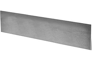 Gisafai 1/8 x 12 x 48 Inch Mild Steel Sheet A36 Hot Rolled Plate 11 Gauge Non Coating Metal Steel Sheet for Projects, DIY Crafts, Industrial Applications