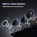 1 BY ONE High Fidelity Record Player All-in-One Turntable with Built-in Speakers view 5