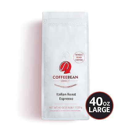 Coffee Bean Direct Italian Roast Espresso 25 Pound