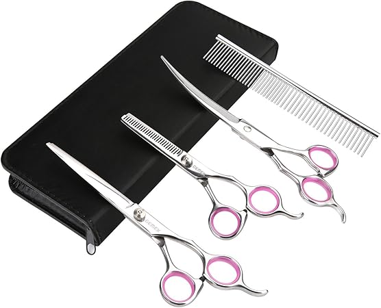 pet grooming scissors kit