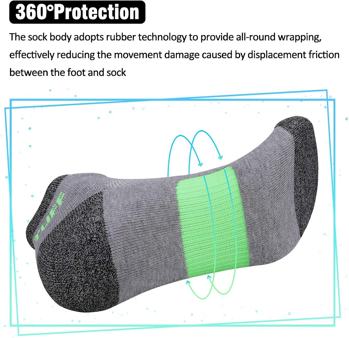 Heatuff Women's Performance Athletic Ankle Socks - Low Cut Cushioned Sock with Heel Tab (6 & 12 Packs) at  Women’s Clothing store
