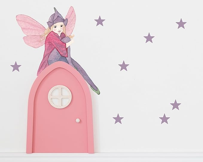 TinyFoxes Wandtattoo Zauberfee für die Feentür im Kinderzimmer