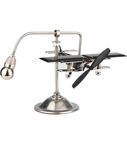 MagicTech Mini Solar Vertical Motor - 2.36x2.83 Inch Educational Science Physics Toy Desk Decor