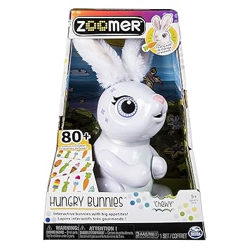 Zoomer Hungry Bunny Coniglio Interattivo Colori Assortiti 6044085