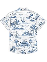 Hawaiian Shirts for Men Summer Beach Casual Short