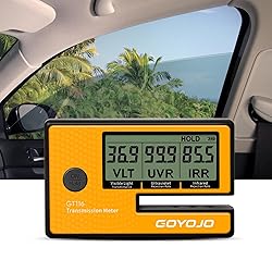 Labs Tint Meter Works on Side Windows, Digital Tint