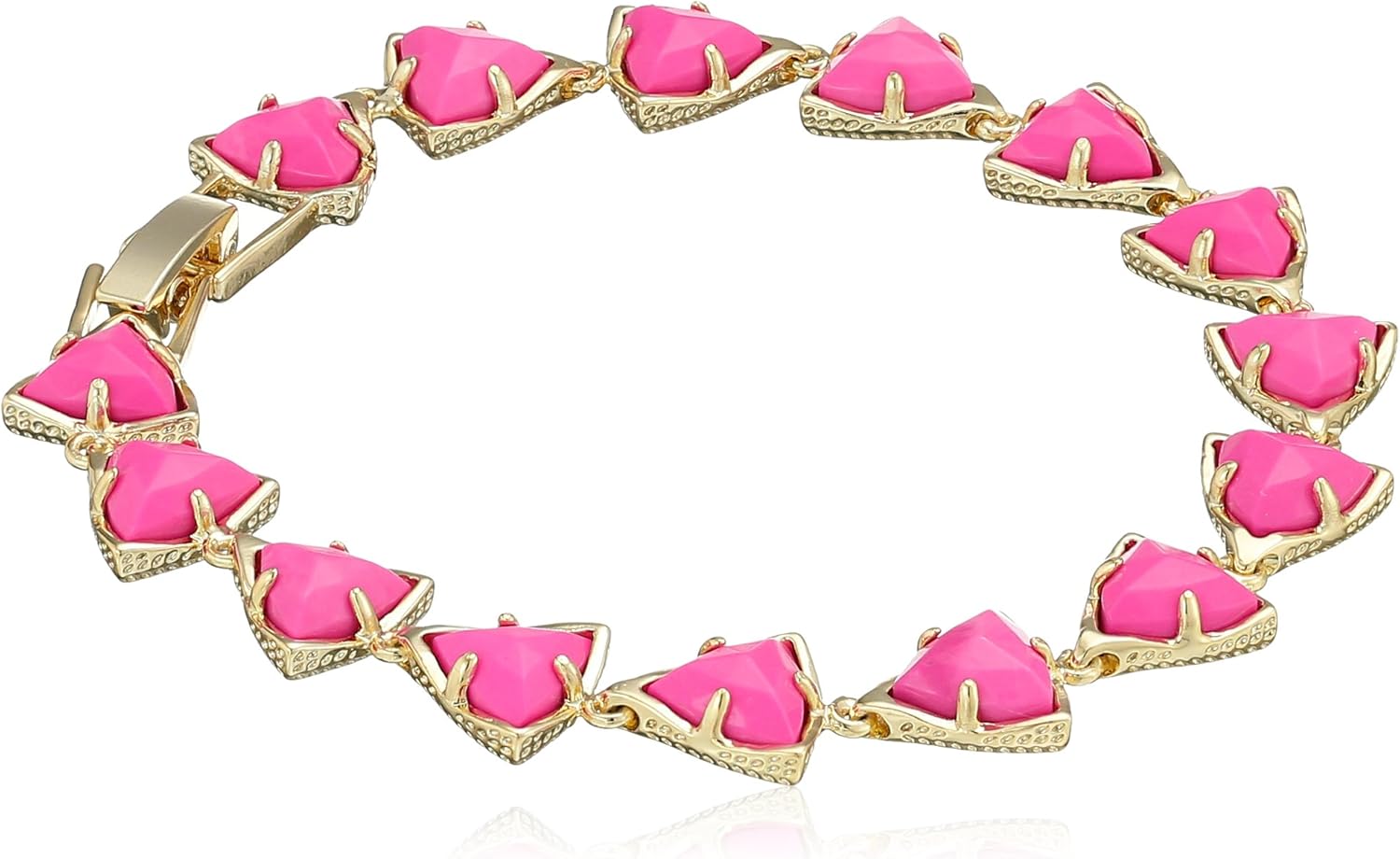 Kendra Scott"Via Maya" Magenta Ripley Link Bracelet, 7