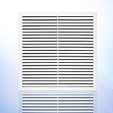 Advanced Aluminum Return Grille - 24x24 Inch