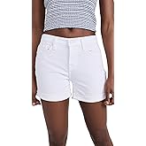 7 For All Mankind Men's Broken Twill Mid Rolll Shorts