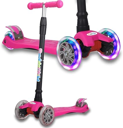 pink scooter for 2 year old