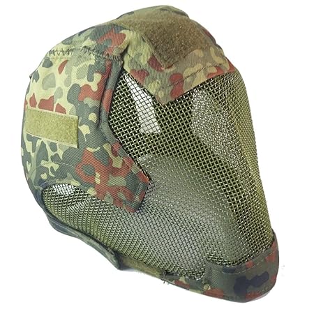 Airsoft taktische Paintball BB Proof Metall Drahtgewebe volle Gesichtsschutz Maske @ Worldshopping4U