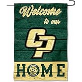 Cal Poly Mustangs Welcome To Our Home Double Sided Garden Yard Flag