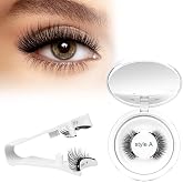 Higu clace Magnetic Eyelashes with Applicator Reusable Magnetic Lashes(A09) | 1 Pair Reusable Magnetic Eyelashes Natural Look No Need Glue Easy to Wear and Remove Pesta&ntilde;as Magn&eacute;ticas