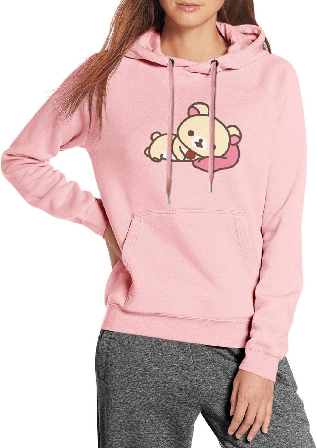 crew neck with kangaroo pocket